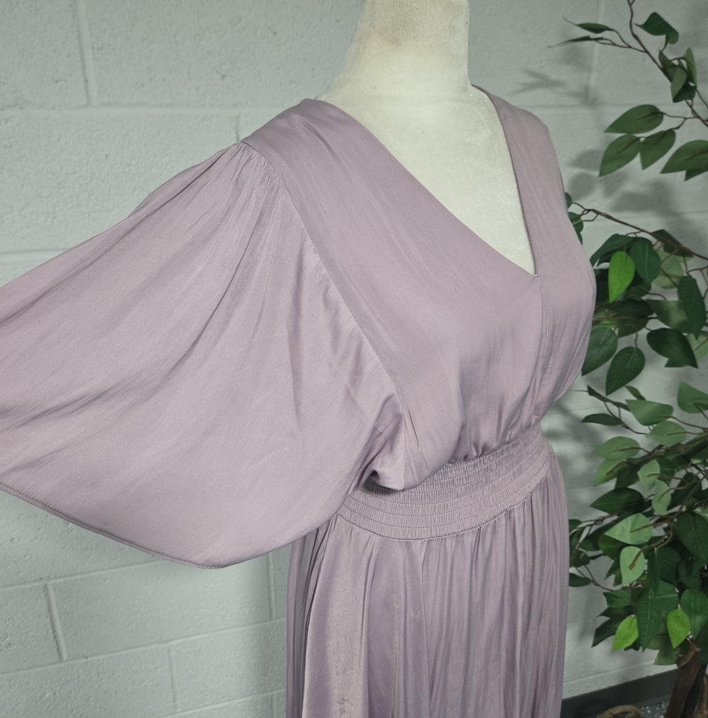 NWT Grade & Gather Grecian Goddess Kimono Sleeves Garden Party Maxi Dress Small - Picture 4 of 8